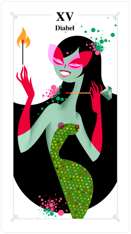 diabeł tarot